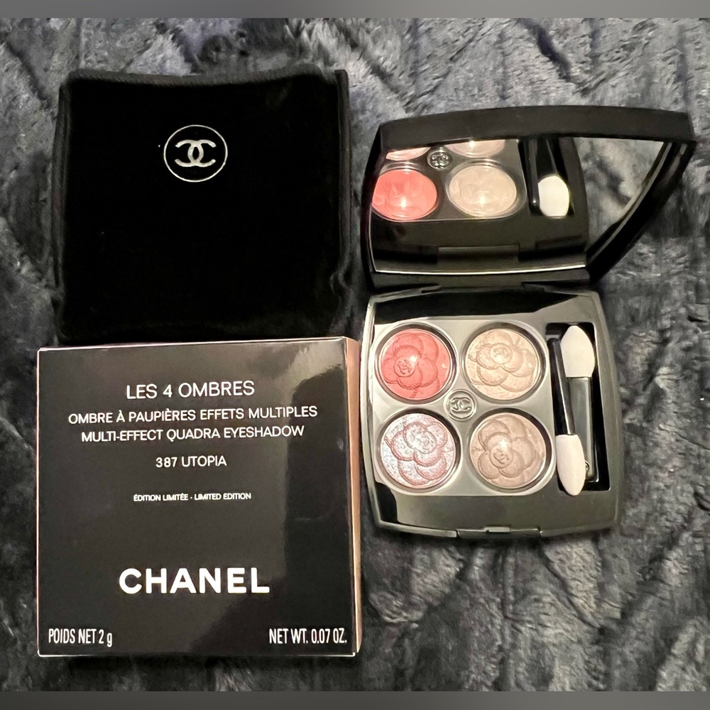 💯AUTH Chanel Les 4 Ombres #387 “Utopia” Eyeshadow - Limited Edition & Sold Out!